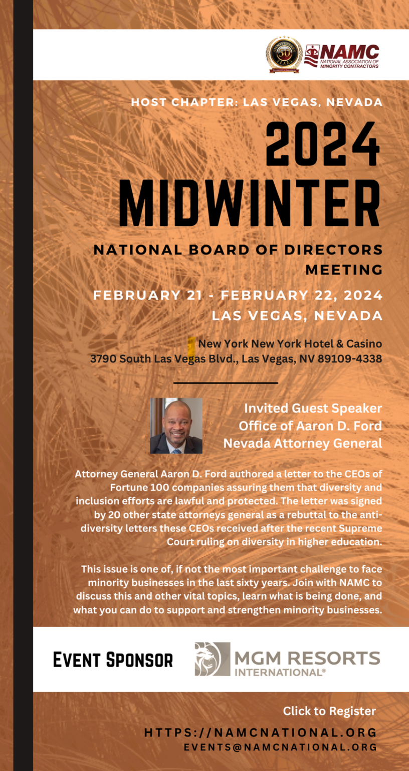 NAMC 2024 MIDWINTER BOARD OF DIRECTORS MEETING National Association