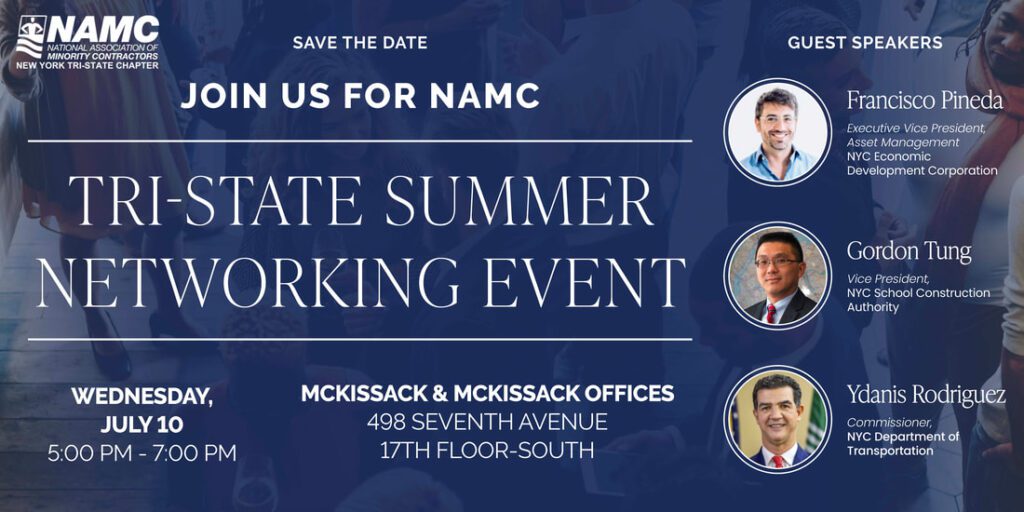 NAMC Tri-State Summer Networking Event