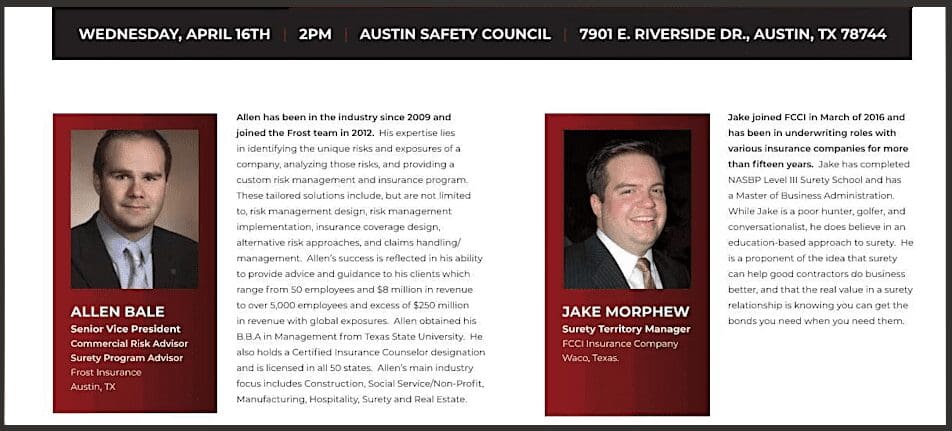 04-16-25 Bond & Insurance Workshop