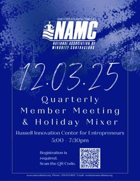 NAMC Gtr Atlanta | Holiday Mixer 12-3-25 Mixer